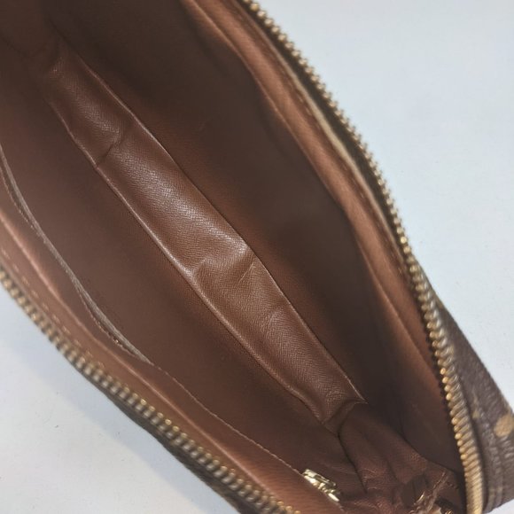 LOUIS VUITTON MARLY DRAGONNE WRISTLET / CLUTCH MONOGRAM - Picture 5 of 13